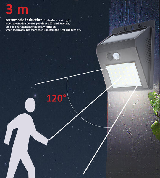 Ridgeyard Solar Lights Outdoor 33 LED(2 Pack)