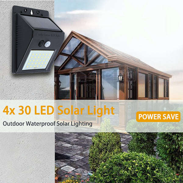 Ridgeyard Solar Lights Outdoor 33 LED(2 Pack)