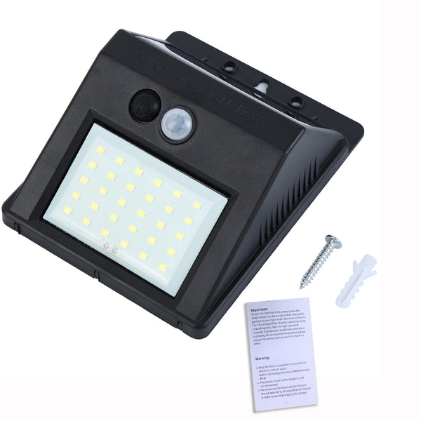 Ridgeyard Solar Lights Outdoor 33 LED(2 Pack)