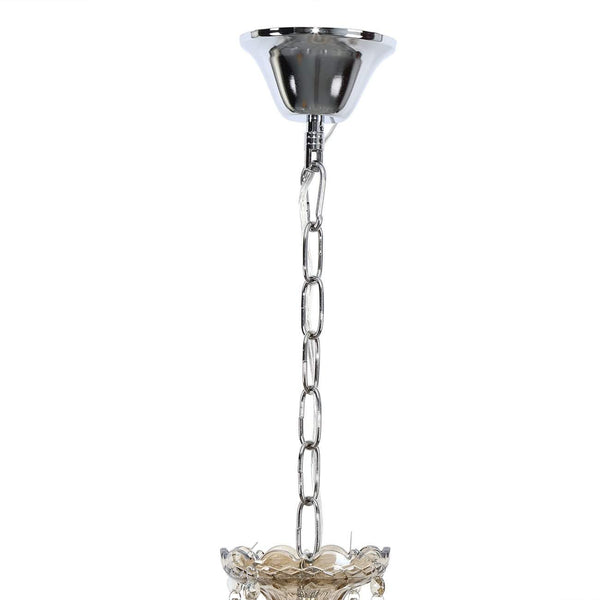 Ridgeyard Modern Luxurious 10 Lights K9 Crystal Chandelier  (Cognac Color)-Ridgeyard-