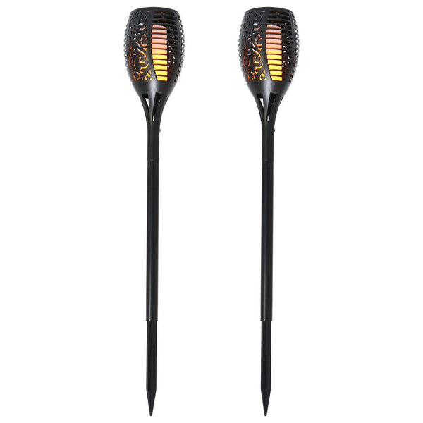 Ridgeyard Solar Outdoor 3 Modes 96 Led 31'' Waterproof Lamp(2 Pack)-Ridgeyard-