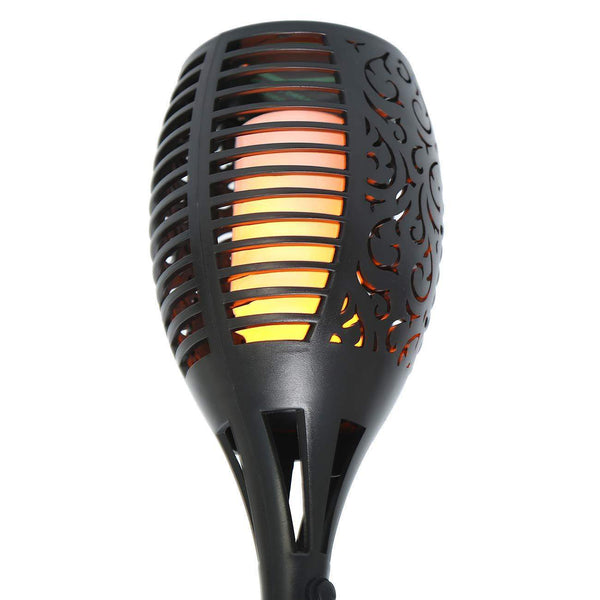 Ridgeyard 4Pcs 96LED Waterproof Solar Tiki Torch Light Dancing Flickering Flame Lamp-Ridgeyard-