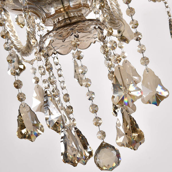 Ridgeyard E12 15 Ligths Crystal Candle Style Chandelier-Ridgeyard-