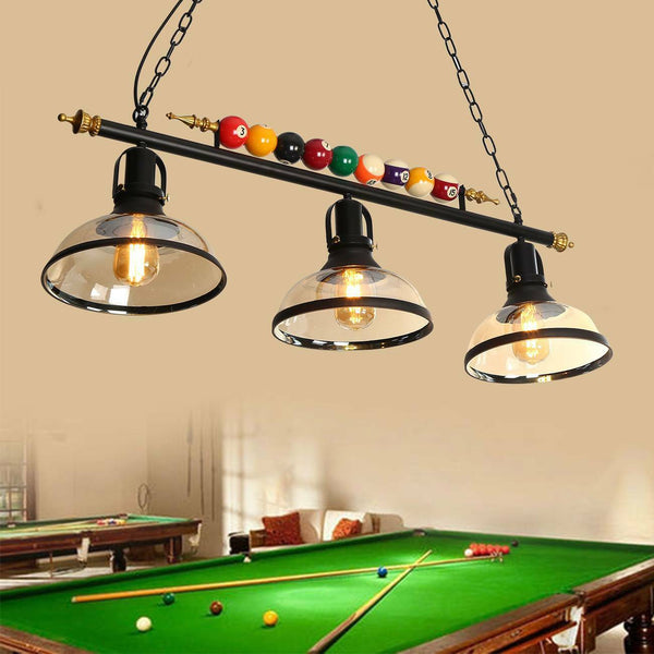 Ridgeyard 3 Light Metal Ball Design Pendant Ceiling Fixture Lamp-Ridgeyard-