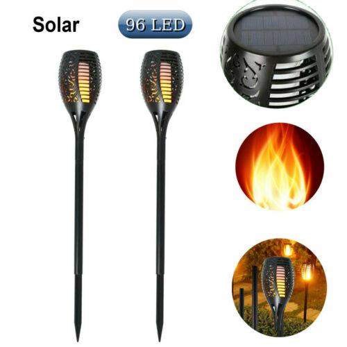 Ridgeyard Solar Outdoor 3 Modes 96 Led 31'' Waterproof Lamp(2 Pack)-Ridgeyard-