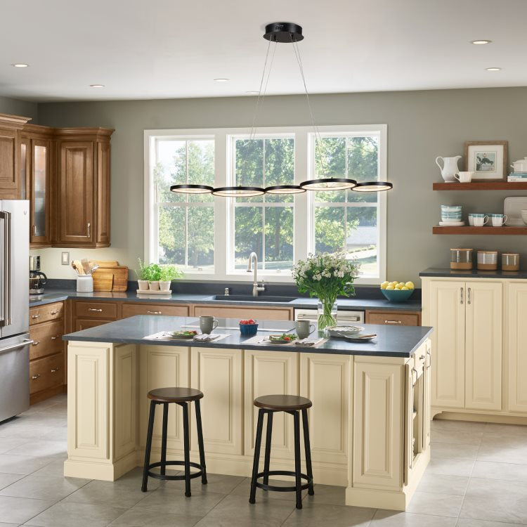 Ridgeyard Circular Home LED line light