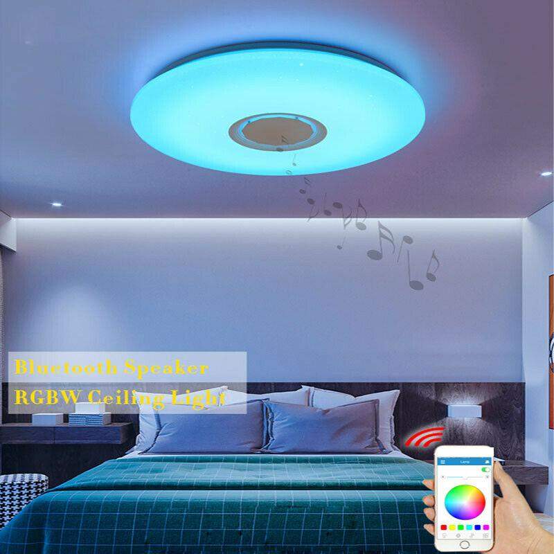 Ridgeyard 36W Bluetooth Speaker Ceiling Light-Ridgeyard-